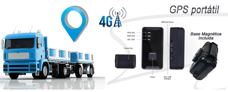 GPS camion, trailer, carro, sama