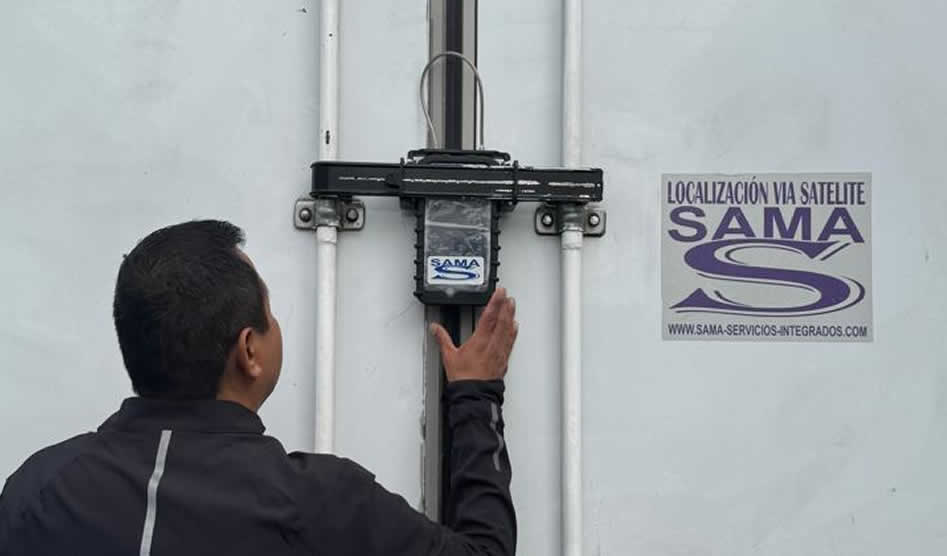 Candado para camion, trailer, contenedor, sama