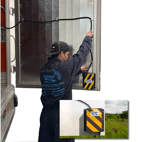 Chapa para camion, trailer, contenedor, sama