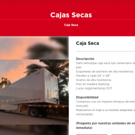 Cajas secas…